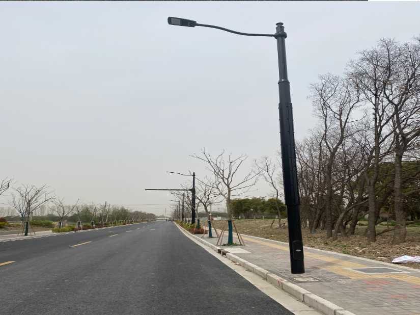 新竹市上海综合杆 太阳能路灯工程